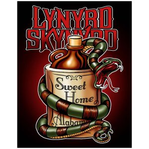Skilt 30x40 Lynyrd Skynyrd Sweet Home Alabama