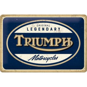 Skilt 20x30 Triumph Legendary Motorcycles