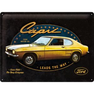 Skilt preget 30x40 Ford Capri Leads the Way