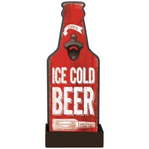 Flaskeåpner Ice Cold Beer Plaque