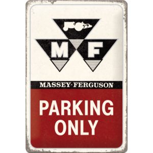 Skilt 20x30 Massey Ferguson Parking Onlyd