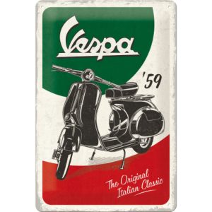 Skilt 20x30 Vespa The Italian Classic