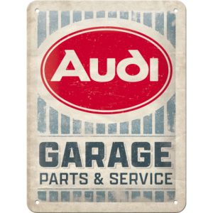 Skilt 15x20 Audi garage
