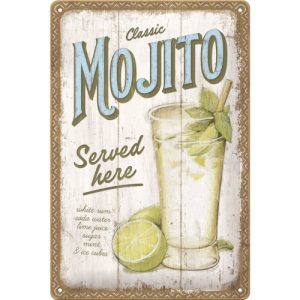 Skilt 20x30 Mojito Served Here