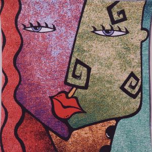 Putetrekk "Two face nr 2"