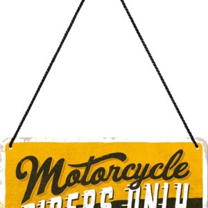Skilt 10x20 Motorcycle Riders Only