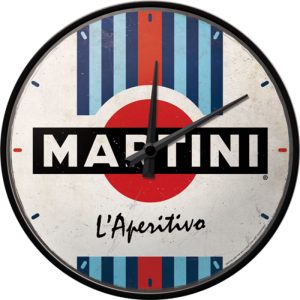 Klokke Martini L'Aperitivo Racing Stripes