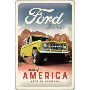 Skilt 20x30 Ford Bronco Pride