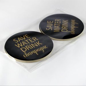 Bordbrikker «save water»