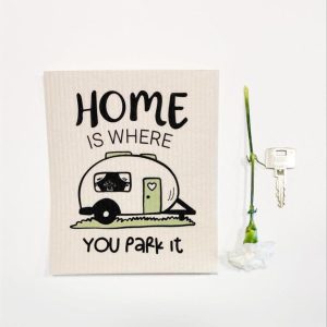 Vaskefille «campingvogn»