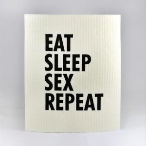 Vaskefille «sex repeat»