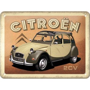 Skilt 15x20 Citroën 2CV