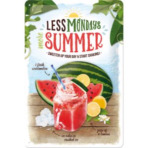 Skilt 20x30 Watermelon Summer Shake