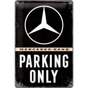 Skilt 20x30 Mercedes-Benz Parking Only