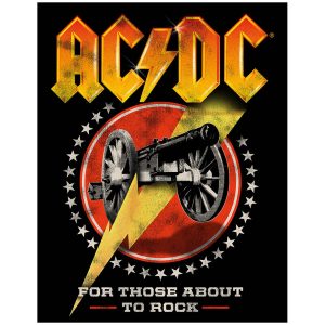 Skilt 30x40 ACDC For Those About to Rock