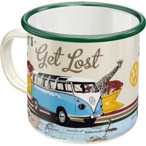 Emalje krus Volkswagen Bulli Lets Get Lost
