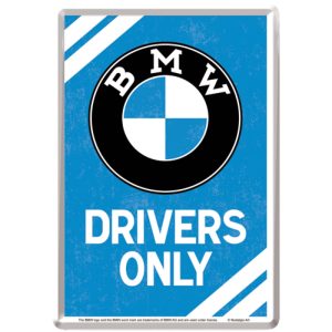 Postkort BMW Drivers Only