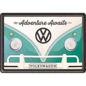 Postkort Volkswagen Bulli Adventure Awaits