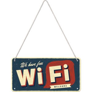 Skilt 10x20 Free Wi-Fi