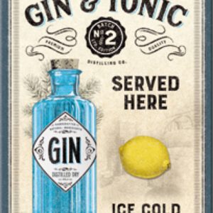 Magnet Gin & Tonic Served Here