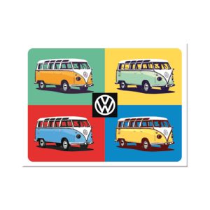 Magnet Volkswagen Bulli Pop Art
