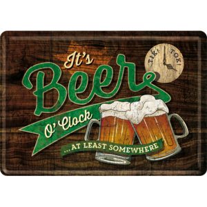 Postkort Beer O'Clock Glasses