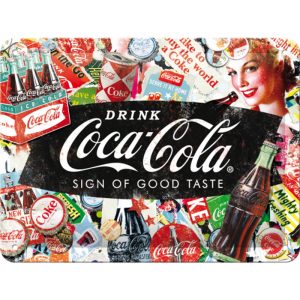 Skilt 15x20 Coca-Cola Collage
