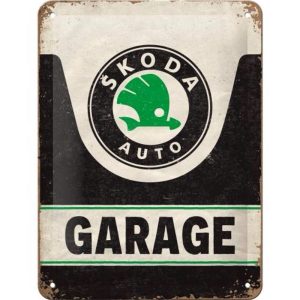 Skilt 15x20 Skoda - Garage