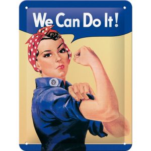Skilt 15x20 We can do it A5