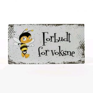 106665 Skilt Stikky voksne