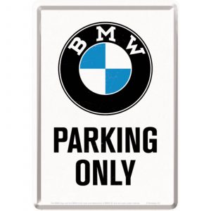 Postkort BMW Parking Only