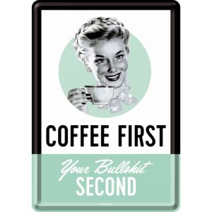 Postkort Coffee First