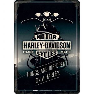 Postkort Harley-Davidson Things are Different