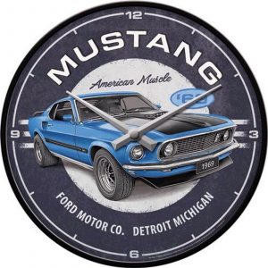 Klokke Ford Mustang Mach1 1969 Blue
