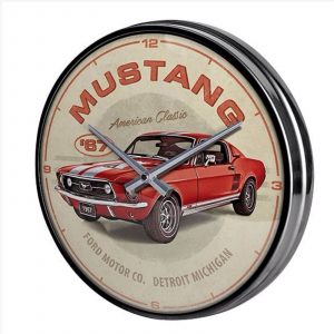 Klokke Ford Mustang GT 1967 Red