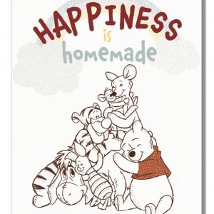 Skilt 30x40 Winnie the Pooh Group