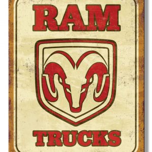 Skilt 30x40 Dodge RAM Trucks
