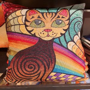 Putetrekk "Regnbue pusen"