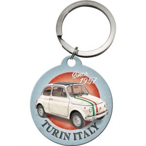 Nøkkelring Fiat 500 - Turin Italy