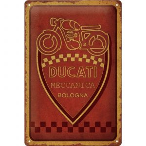 Skilt 20x30 Ducati - Meccanica Bologna
