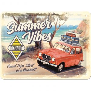 Skilt 15x20 Renault - Summer Vibes