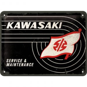 Skilt 15x20 Kawasaki
