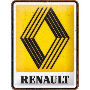 Skilt 15x20 Renault - Logo 1972