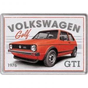 Postkort VW Golf - GTI 1976